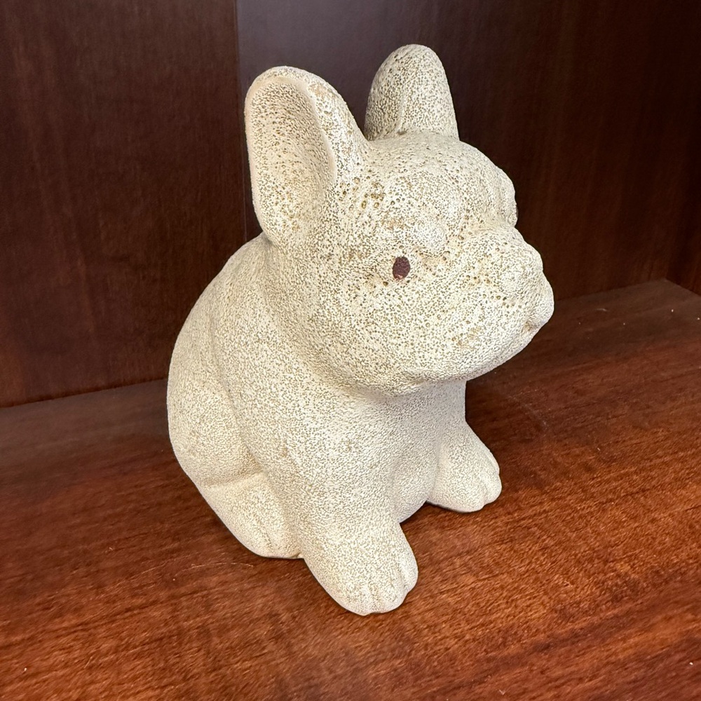 ADORABLE NWT French Bulldog statue